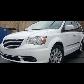 White SUV After